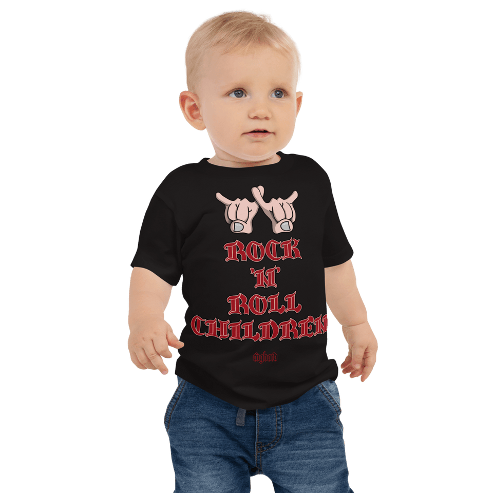 Rock 'n' Roll Children Baby T-shirt Aighard Merchandise Ronnie James Dio Sacred Heart Holy Diver The Last In Line Black Sabbath Rainbow Band