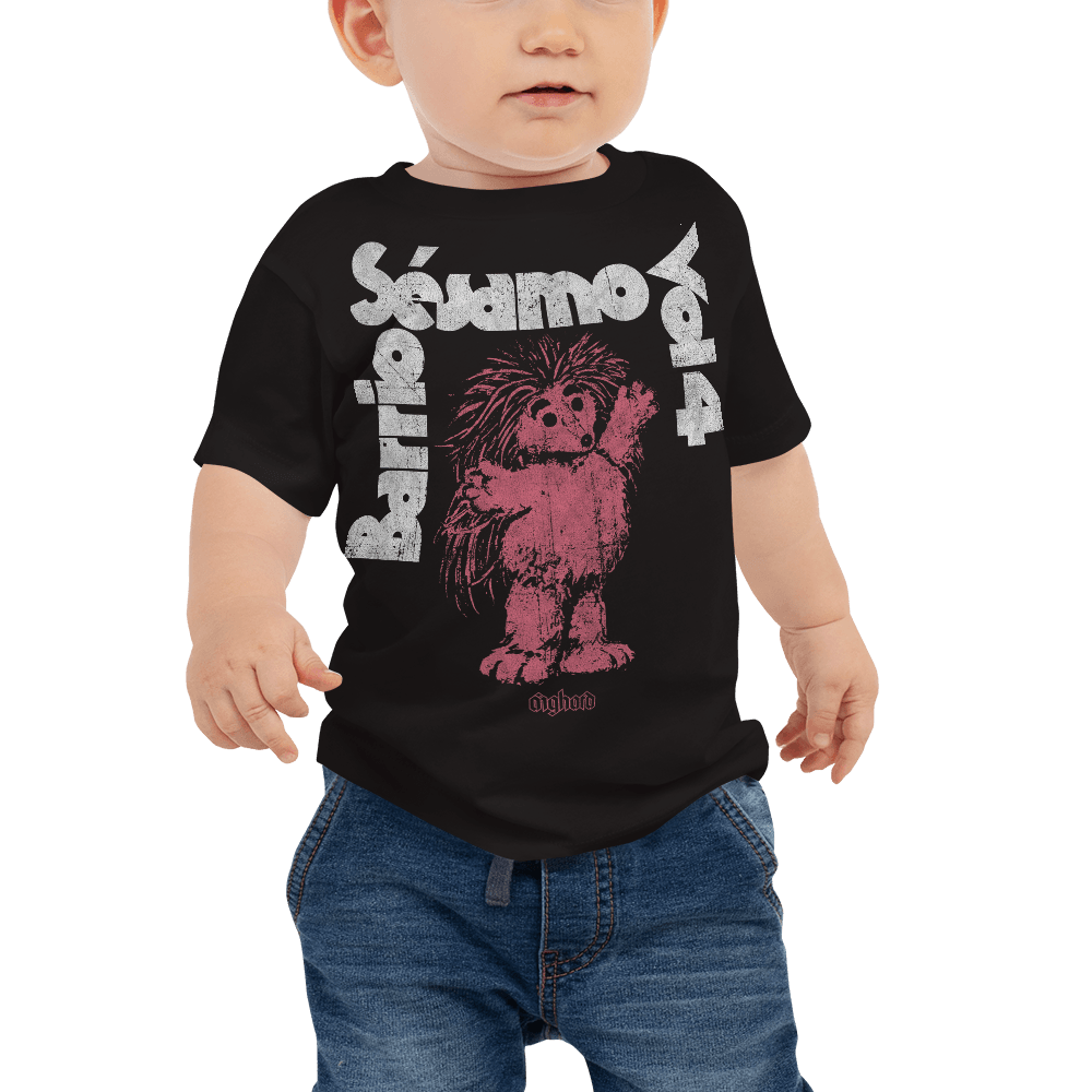 Barrio Sésamo Vol 4 Baby T-shirt Aighard Merchandise Espinete Black Sabbath Doom Metal Sesame Street Ozzy Osbourne Tony Iommi