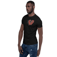 Load image into Gallery viewer, Coffin-Shaped Heart T-shirt Camiseta Aighard Merchandise Webshop Buy Dark clothing apparel Alternative Fashion Horror Design
