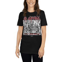 Load image into Gallery viewer, Go Cannibal T-shirt Aighard Merchandise Corpse Brutal Death Metal Black Human Extinction Hannibal Vegan Antropofagus Camiseta
