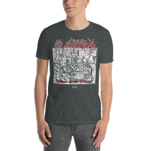 Load image into Gallery viewer, Go Cannibal T-shirt Aighard Merchandise Corpse Brutal Death Metal Black Human Extinction Hannibal Vegan Antropofagus Camiseta
