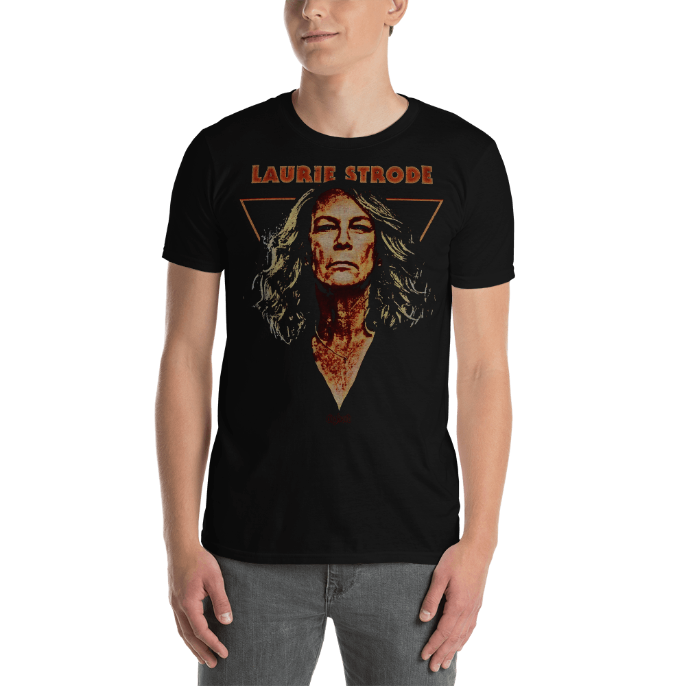 Laurie Strode T-shirt Aighard Merchandise jamie lee curtis laurie strode halloween ends kills the shape haddonfield camiseta