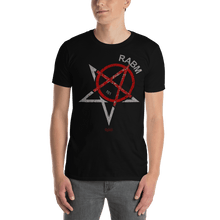 Load image into Gallery viewer, RABM 161 T-shirt Aighard Merchandise Red And Anarchist Black Metal &amp; Antifascist Metalhead Network Hagiophobic Branca Studio
