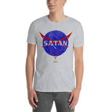 Load image into Gallery viewer, Satanasa T-shirt Aighard Merchandise Webshop baphomet nasa aeronautics astronomy science occult satanism anton lavey Camiseta

