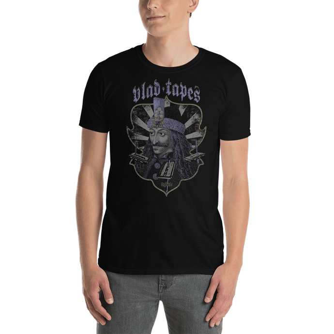 Vlad Tapes T-shirt Aighard Merchandise Tepes Dracula Vampire Impaler Transylvania Bathory Hate Couture Black Metal Camiseta
