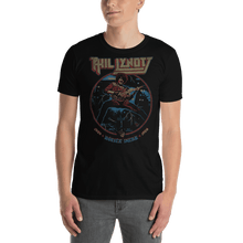Load image into Gallery viewer, Phil Lynott T-shirt Aighard merchandise Thin Lizzy Roisin Dubh Black Rose jailbreak the rocker grand slam Gary Moore Camiseta

