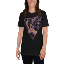 Load image into Gallery viewer, G.O.A.T. T-shirt Aighard Merchandise shop Greatest Of All Time Devil Goat Lucifer Satan Sigil Baphomet Macho Cabrío Camiseta
