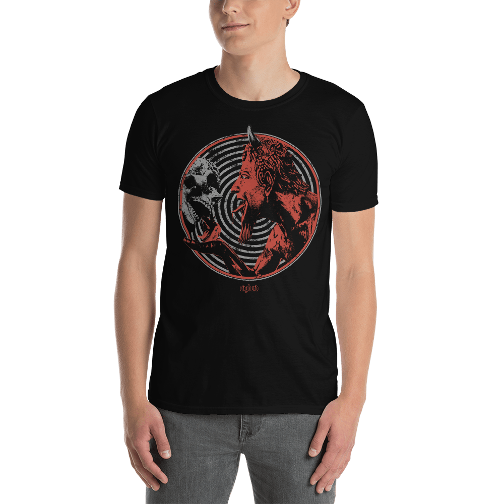 Bereshit T-shirt Aighard Merchandise Satan Skull Bible Genesis Creepy Horror Brand Doom Metal Alternative Gothic Buy Camiseta